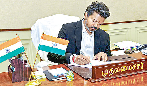 தமிழக முதல்வராக பதவியேற்ற ஜோசப் விஜய்க்கு பிரதமர் மோடி, பல்வேறு மாநில முதல்வர்கள், அரசியல் கட்சியினர் வாழ்த்து