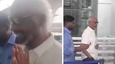 விஜய் குறித்த கேள்விக்கு பதில் அளிக்காமல் சென்ற ரஜினி