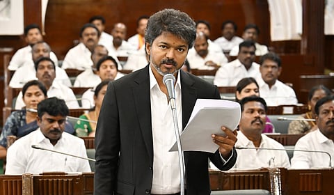 “இது சிறுபான்மை அரசுதான்” - பேரவையில் முதல்வர் விஜய் பதிலுரை