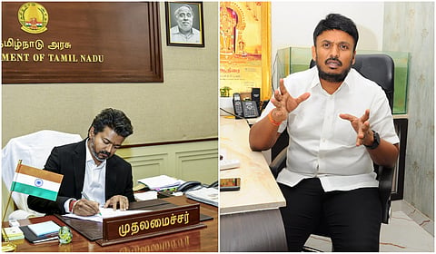தவெக வாக்குறுதியின்படி ரூ.20 லட்சம் வரை பிணையில்லா கல்விக் கடன் வழங்க எம்.யுவராஜா வலியுறுத்தல்
