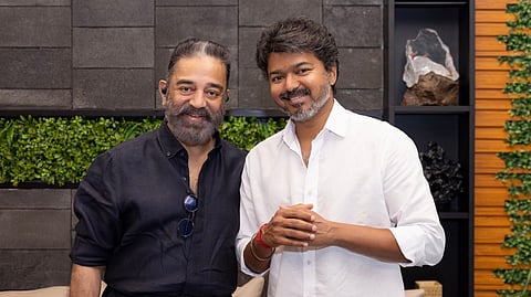 ‘நன்மை மலரட்டும்’ - முதல்வர் விஜய்க்கு கமல்ஹாசன் எம்.பி நேரில் வாழ்த்து