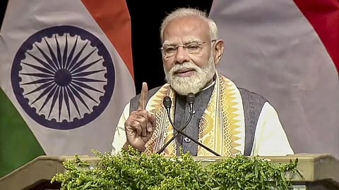 ஒலிம்பிக் போட்டி நடத்துவது இந்தியாவின் ஆசை: நெதர்லாந்து இந்தியர்களிடம் பிரதமர் மோடி உரை