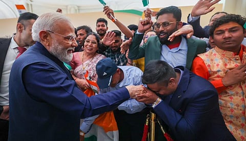 “உங்களை சந்திக்க ‘சாய் வாலா’ வந்துள்ளேன்” - ரோம் விழாவில் பிரதமர் மோடி பேச்சு
