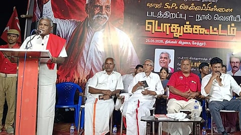 “அன்று ஸ்டாலின் எங்களிடம் சொன்னதற்கும், இன்று திமுக தலைவர்கள் பேசுவதற்கும் சம்பந்தமில்லை” - பெ.சண்முகம் கருத்து