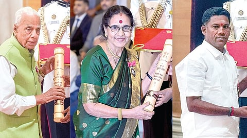 66 பேருக்கு பத்ம விருதுகளை வழங்கினார் குடியரசுத் தலைவர்