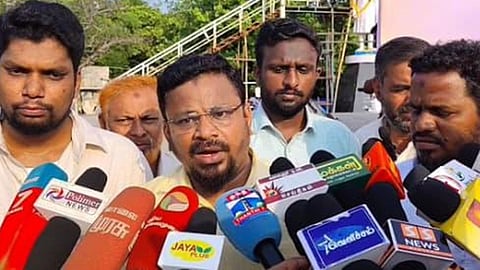 தமிழ்நாடு தவ்ஹீத் ஜமாத் செயலாளர் அன்சாரி : படம்: எம்.சாம்ராஜ்