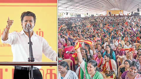 தமிழகத்தில் சகோதரிகளை நாம் இழப்பதற்கு போதைப் பொருள் கலாச்சாரமே காரணம்: திருச்சியில் முதல்வர் விஜய் வேதனை