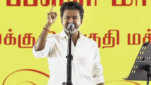 “நான் குதிரை பேரம் செய்வதாகச் சொல்வது கதை...” - திருச்சியில் முதல்வர் விஜய் ஆவேசம்
