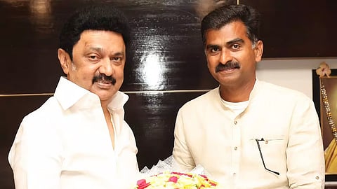 மு.க.ஸ்டாலினுடன் துரை வைகோ