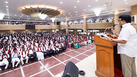 “இந்த ஆட்சிக்கு முற்றுப்புள்ளி வைக்க உறுதியேற்போம்” - ஸ்டாலின் பேச்சு
