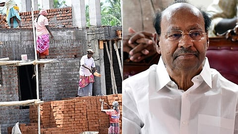 கட்டுமானப் பொருட்கள் விலை உயர்வு: மத்திய, மாநில அரசு தீர்வு காண ராமதாஸ் கோரிக்கை
