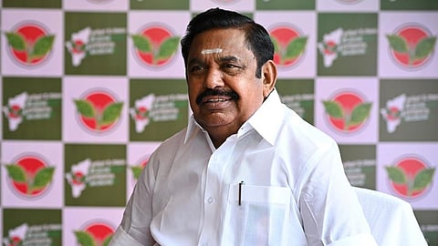 அதிமுக பொதுச்செயலாளர் எடப்பாடி பழனிசாமி