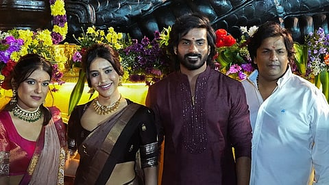 ‘நாகபந்தம்’ புரமோஷனுக்காக ரத யாத்திரை