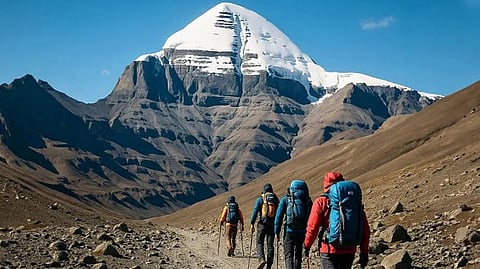 கைலாய யாத்திரைக்கான முதல் குழு காங்டாக் வருகை