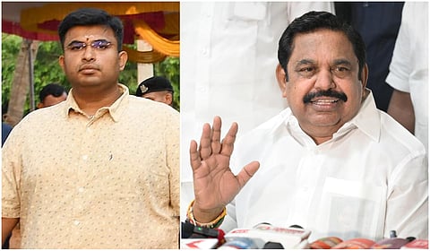 “எனது மகன் மிதுன் அரசியலுக்கு வரமாட்டார்” - இபிஎஸ் திட்டவட்டம்