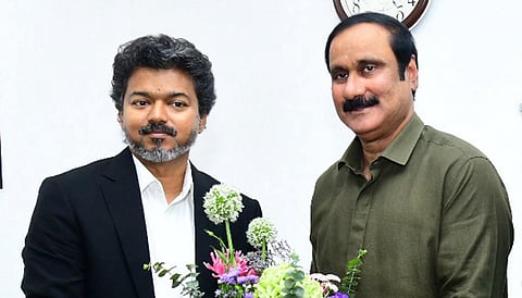முதல்வர் விஜய் உடன் அன்புமணி | கோப்புப் படம்