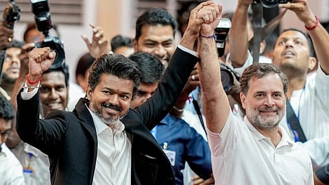 ராகுல் காந்திக்கு முதல்வர் விஜய் பிறந்தநாள் வாழ்த்து