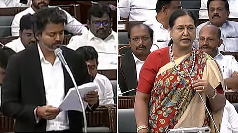 “நீர் மேலாண்மை பற்றி யோசியுங்கள்” - மேகேதாட்டு தீர்மானத்தில் பிரேமலதா பேச்சு