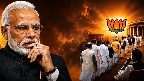 கட்சித் தாவல் ‘ஊக்குவிப்பு’ - நாடாளுமன்ற 2/3 மெஜாரிட்டி ‘அடைய’ பாஜக உத்தியா?
