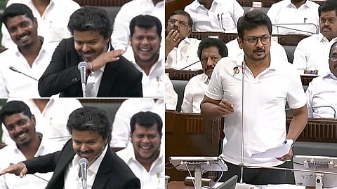 முதல்வர் விஜய் ஆக்ஷனும், எதிர்க்கட்சித் தலைவர் உதயநிதி ரியாக்ஷனும் சரியா? - ஒரு ‘மாண்புமிகு’ பார்வை