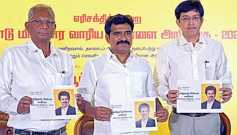 திமுக ஆட்சியில் ரூ.58,000 கோடி முறைகேடு: வெள்ளை அறிக்கையை வெளியிட்டு அமைச்சர் நிர்மல் குமார் தகவல்