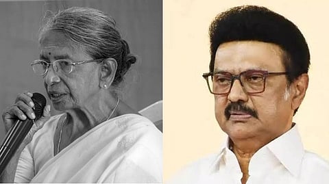 பசுமைப் போராளியும், மருத்துவருமான சத்தியசுந்தரி மறைவு: ஸ்டாலின் இரங்கல்