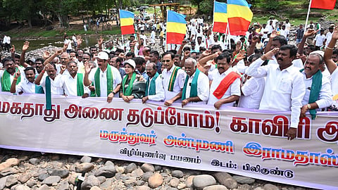 மேகேதாட்டு அணையை எதிர்த்து அன்புமணி நடைபயணம்: ராகுல் காந்தி குரல் கொடுக்குமாறு வேண்டுகோள்