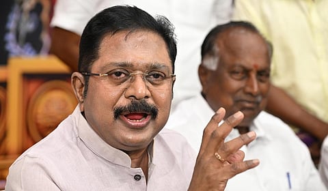 தவெக ஆட்சியின் கடிவாளம் திமுக, அதிமுக வசம்: தினகரன் கருத்து
