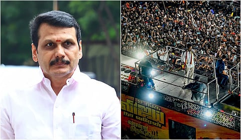 “கரூரில் களத்தில் நின்று காப்பாற்றியது யார், தனி விமானம் பிடித்து ஓடியது யார்?” - செந்தில் பாலாஜி