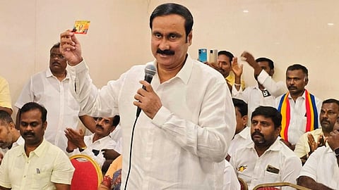 பாமக தலைவர் அன்புமணி
