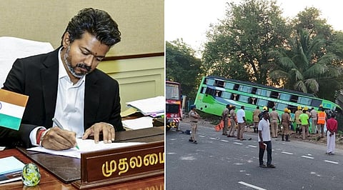 மதுரை அருகே சாலை விபத்தில் உயிரிழந்தவர்கள் குடும்பத்தினருக்கு ரூ.3 லட்சம் நிவாரண நிதி: முதல்வர் அறிவிப்பு