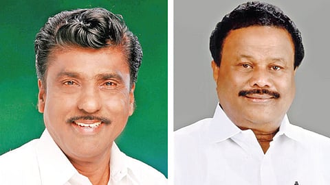 வி.மருதராஜ், திண்டுக்கல் சி.சீனிவாசன்