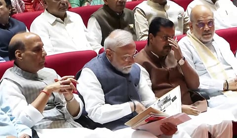 தேர்வு வினாத்தாள் கசிவை தடுப்பது தேசத்தின் பொறுப்பு: என்டிஏ எம்.பி.க்கள் கூட்டத்தில் பிரதமர் மோடி கருத்து