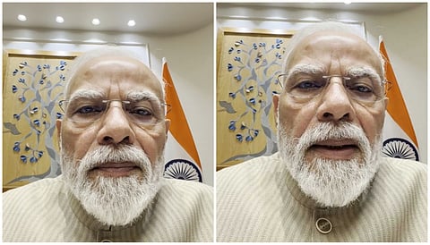 வினாத்தாள் கசிவு குறித்து அமைச்சரவைக் கூட்டத்தில் இன்று விவாதம்: செல்ஃபி வீடியோ மூலம் பிரதமர் அறிவிப்பு