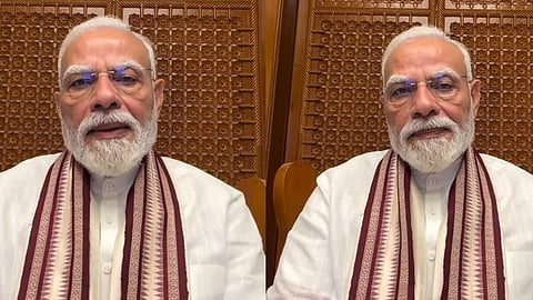 “நன்றி நண்பர்களே” - மீண்டும் செல்ஃபி வீடியோ வெளியிட்டு பிரதமர் மோடி நெகிழ்ச்சி