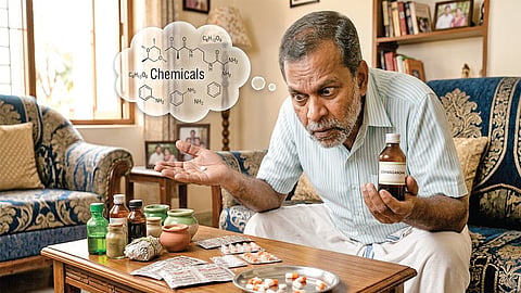 அலோபதி மருந்துகளில் மட்டுமா வேதிப்பொருள்? | மறையாத கட்டுக்கதைகள் 15