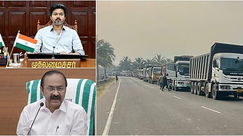 கருங்கல் ஜல்லிக்கான கட்டுப்பாடுகளை தளர்த்த தமிழக முதல்வருக்கு கேரள முதல்வர் கடிதம்