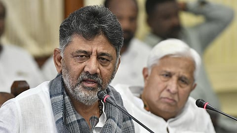கர்நாடக முதல்வர் டிகே சிவகுமார்