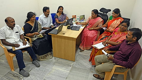 நேர்காணலில் கலந்துகொண்ட நடுவர் குழுவினர்