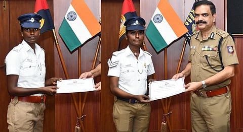 சென்னை: மனநலம் பாதித்த பெண்ணை குடும்பத்திடம் ஒப்படைத்த பெண் காவலர்கள்
