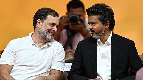 விஜய்யை பிரதமர் நாற்காலியில் ராகுல் அமர வைப்பார்: தவெக எம்எல்ஏ கருத்து; காங்கிரஸ் எதிர்ப்பு