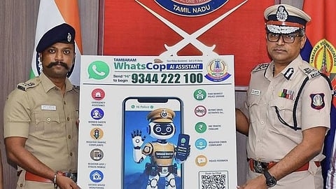 முன்னுதாரணமான தாம்பரம் காவல்துறை: ‘வாட்ஸ் அப்பில் ஒரு மெசேஜ்... தேடி வரும் போலீஸ்’
