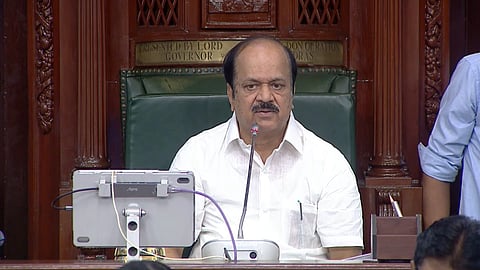 சட்டப்பேரவை தேதி குறிப்பிடாமல் ஒத்திவைப்பு: பேரவைத்தலைவர் ஜேசிடி பிரபாகர் அறிவிப்பு