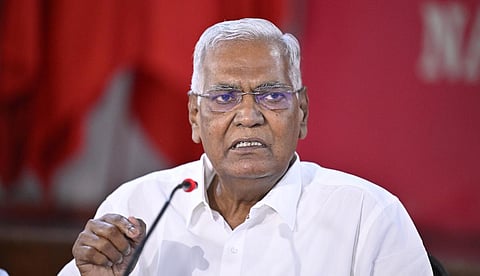 டி.ராஜா மருத்துவமனையில் அனுமதி