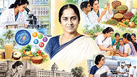 ஊட்டச்சத்து துறையில் ஒரு பெண்ணின் வரவு!