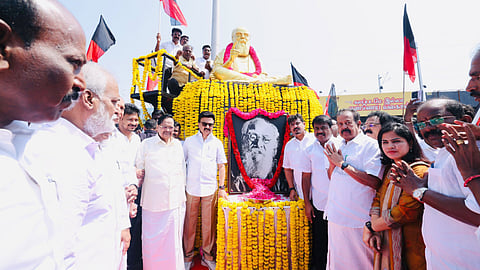 “சமத்துவ இலக்கை நோக்கி சமூகநீதிப் பாதையில் சுயமரியாதையோடு நடைபோடுவோம்” - மு.க.ஸ்டாலின்