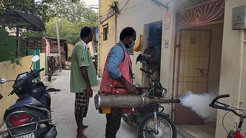 தமிழகத்தில் டெங்கு பரவலைத் தடுக்க சுகாதாரத் துறை தீவிர நடவடிக்கை