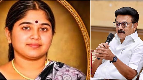 நடிகர் சிவாஜி கணேசனின் மகள் சாந்தி மறைவு: ஸ்டாலின் இரங்கல்