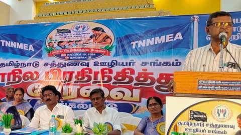 ‘கோரிக்கைகளை நிறைவேற்றாவிட்டால்...’ - சத்துணவு ஊழியர் சங்கம் போராட்ட அறிவிப்பு