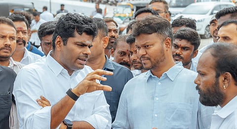 ‘வீ த லீடர்ஸ்’ இயக்கம் விரைவில் கட்சியாக மாறும்: மதுரையில் அண்ணாமலை அறிவிப்பு